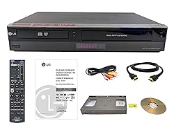 LG VHS to DVD Recorder VCR Combo w/Remote, HDMI