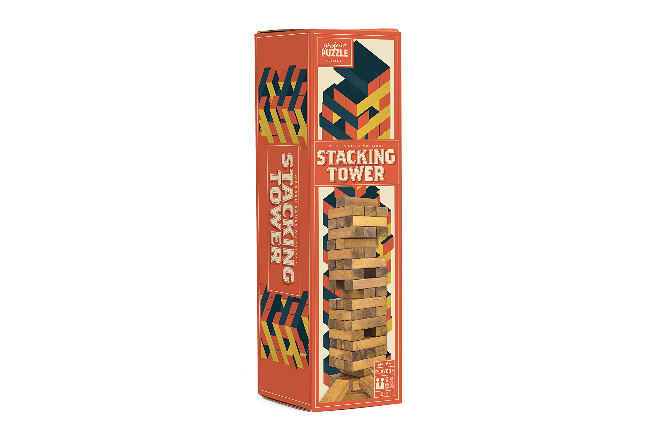 Professor PUZZLE Toppling Tower Wooden Games