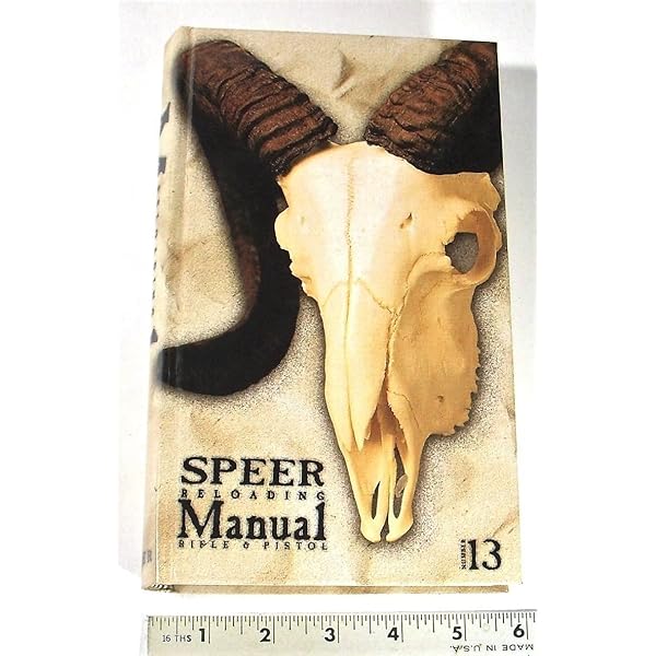 Speer Reloading Manual - Rifle & Pistol (Number 12): Blount
