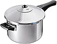 Kuhn Rikon Duromatic Stainless-Steel Saucepan Pressure Cooker - 3.7-Qt