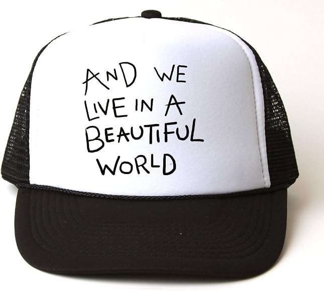 Coldplay We Live In A Beautiful World T Shirt Trucker Hat Amazon Co Uk Clothing amazon co uk