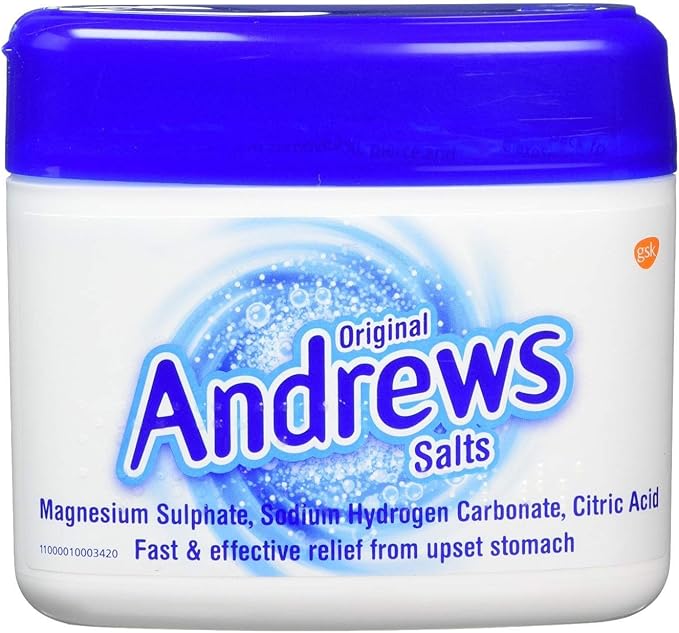 Andrews Original Salts 150g Each Fast & Effective Relief From Upset