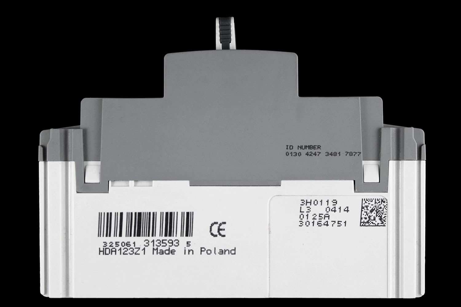 Hager HDA123Z Fixed Thermal and Magnetic X160 Frame Circuit Breaker, Moulded Case, 1 Pole, 18 kA Breaking Capacity, 125 A Current - Image 4