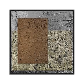 SIGNWIN Framed Canvas Wall Art Texture Painting Canvas...