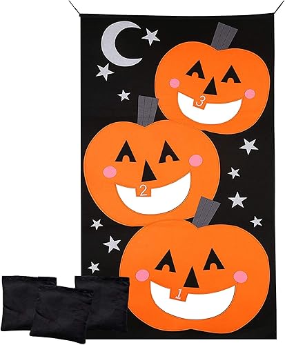 Download THE TWIDDLERS Cornhole d’Halloween Suspendu -Sac de Haricot/Bean Bag Toss - Jeux de 3 Sacs - Jeu de Fête Idéal pour Les Adultes et Les Enfants - Halloween activités, Noël et Les Anniversaires PDF