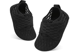 XIHALOOK Toddler Water Shoes Kids Boys Girls Quick Dry Beach Swim Pool Barefoot Aqua Socks