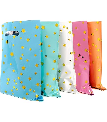 Henbrant 12pc Mini Polystyrene Star Gliders – Kids Loot Bag Fillers, Stocking Stuffers, Party Favors