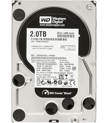 Amazon.com: WD WD2003FZEX Black 2 TB 3.5