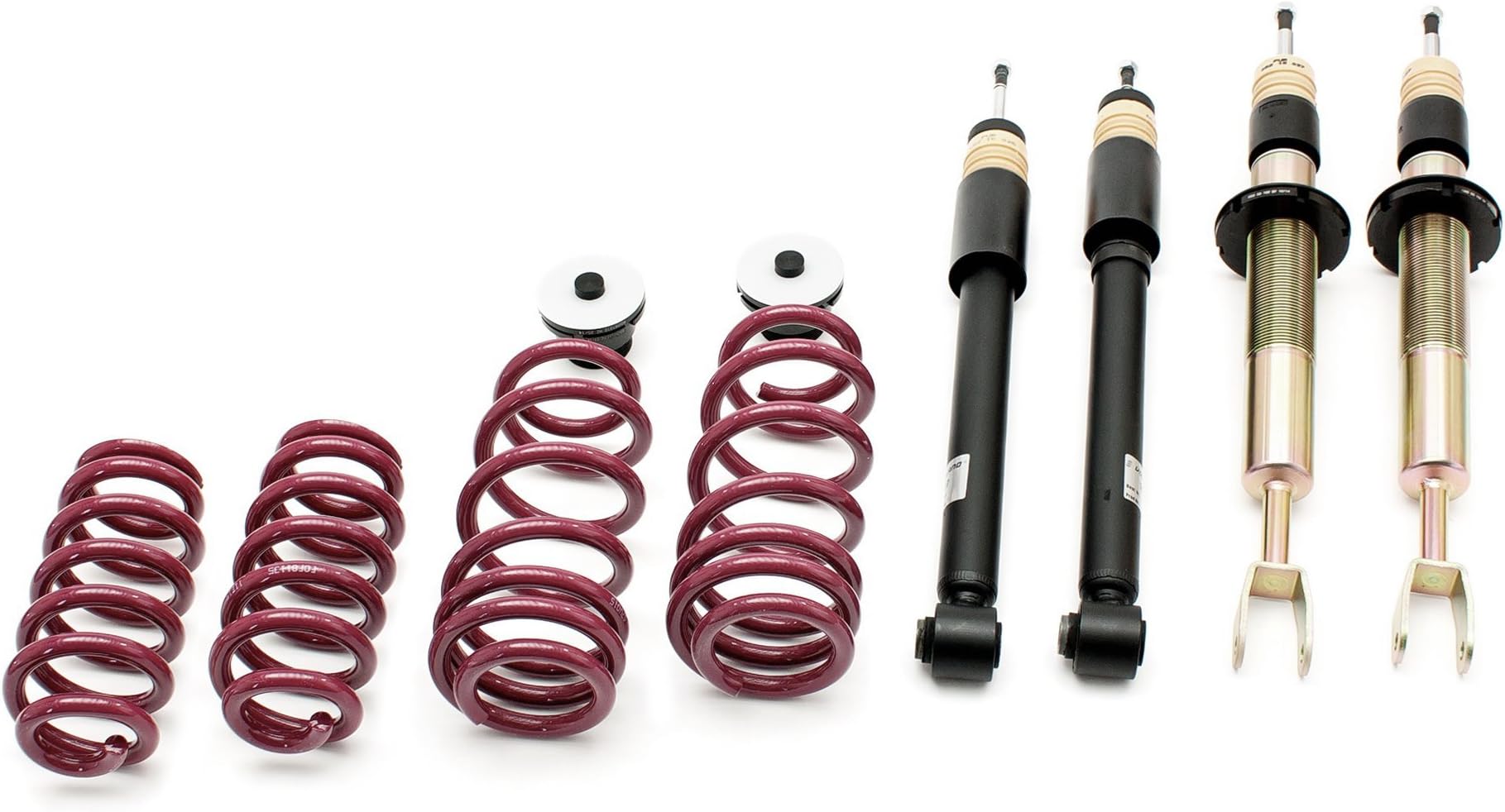 Vogtland 968512 Height Adj. Coilover Kit Spring Lowering Fits: Honda Civic Type