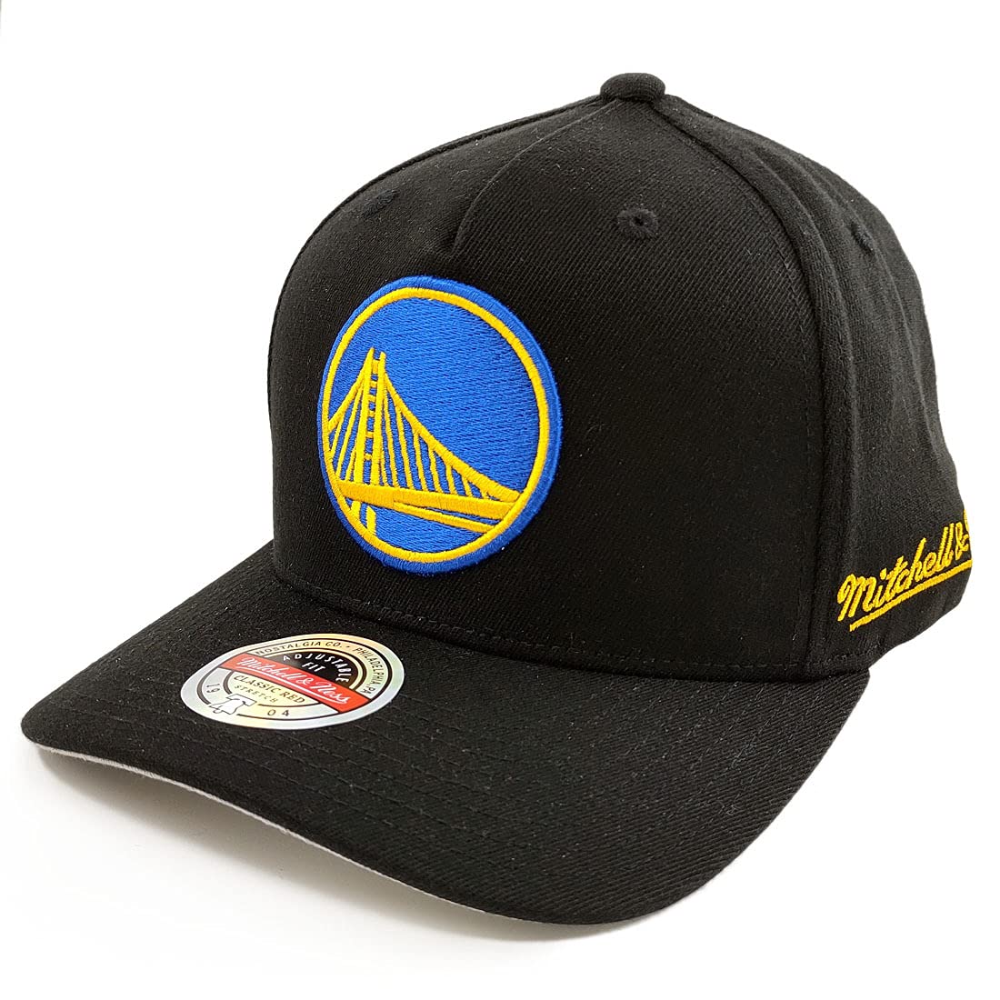 Mitchell & Ness NBA Classic Red Eazy Snapback Cap Golden State Warriors Black, black, One Size