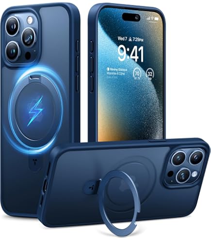 Amazon.com: TORRAS Ostand for iPhone 15 Pro Case Magnetic Stand