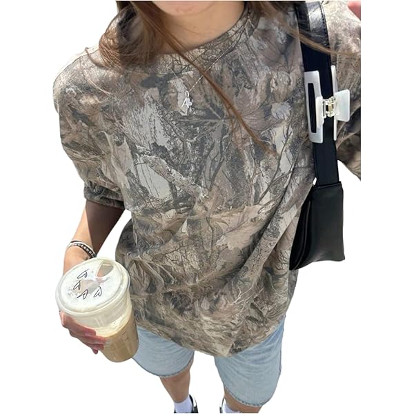 thumbnail image 2 of YOURS Plus Size Khaki Green Camo Print Oversized T-Shirt 2 of 14