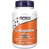 NOW Foods Supplements, L-Arginine 500 mg, Nitric