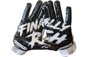 Battle Sports Back of Hand Wide Receiver Football Gloves, Ultra-Tack Sticky & Grip, No Slip - Adult & Youth