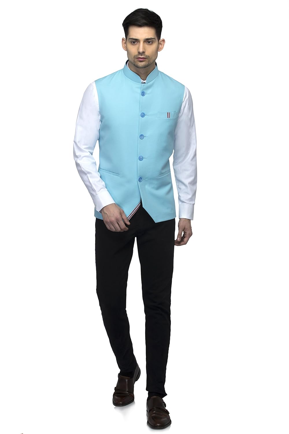 favoroski men's sleeveless bandhgala modi jacket