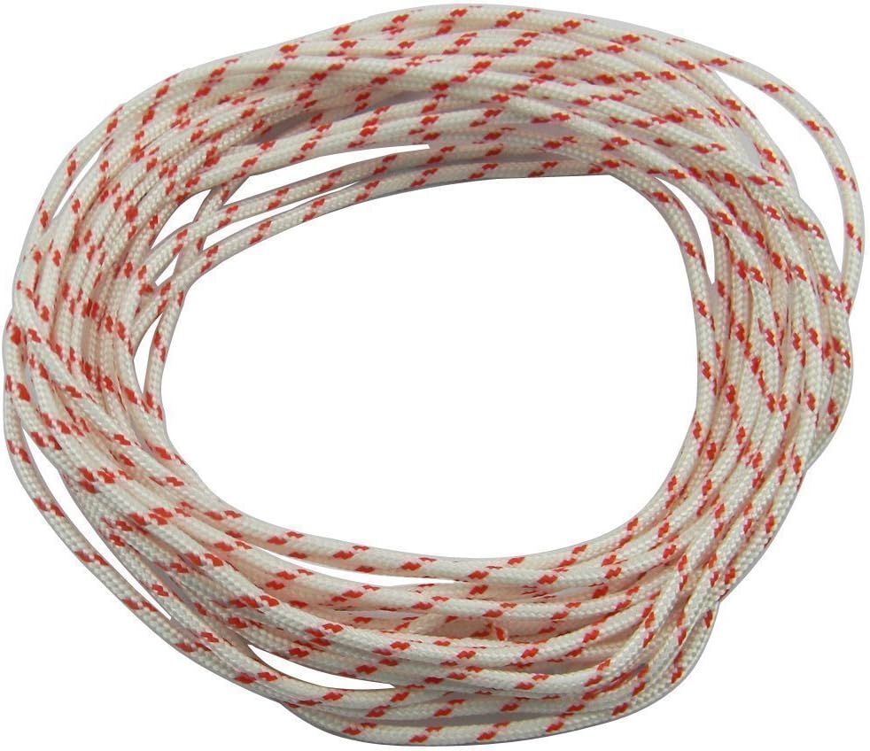 Affordstore Recoil Starter Rope 10-Meter (Diameter: 3.0mm) Pull Cord for Husqvarna STIHL Sears Craftsman Poulan Briggs Stratton Lawn Mower Chainsaw Trimmer Edger Brush Cutter Engine Parts