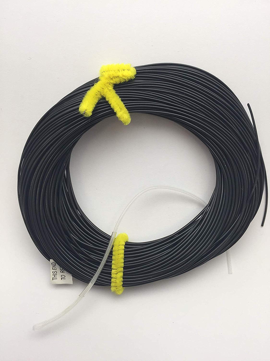 BestCity Fly Fishing Line SINKING WEIGHT FORWARD BLACK line with braided loops WF7/8