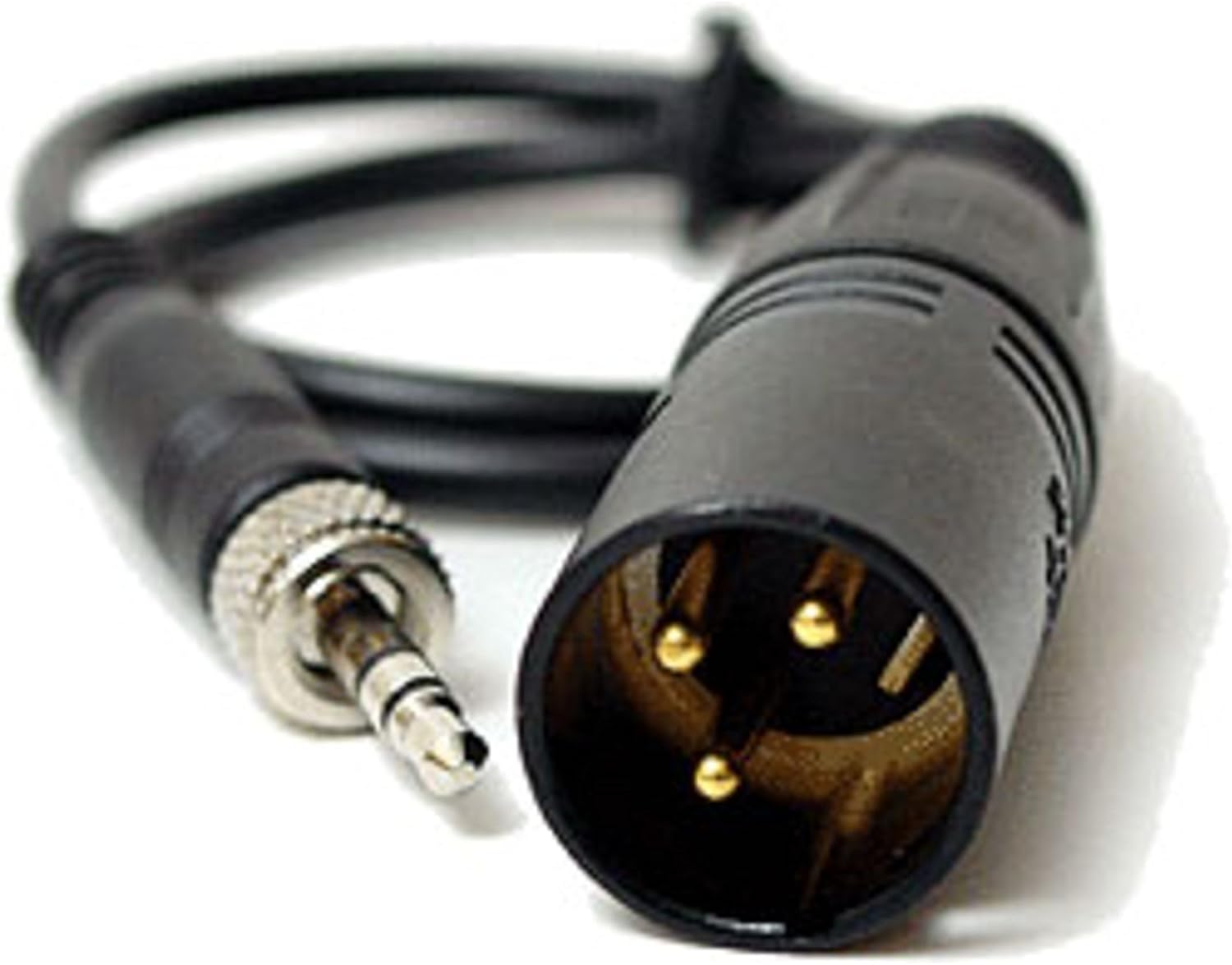 Amazon Com Sennheiser Cl 100 1 8 Male Mini Jack To Xlr Male Connector Cable For Ek 100 Receiver Home Audio Theater