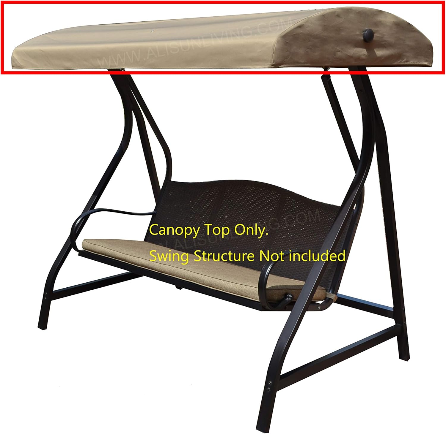Alisun Replacement Canopy Top For Lowe S Garden Treasures Porch Swing Model Gcs00229c Will Not Fit Any Other Swing