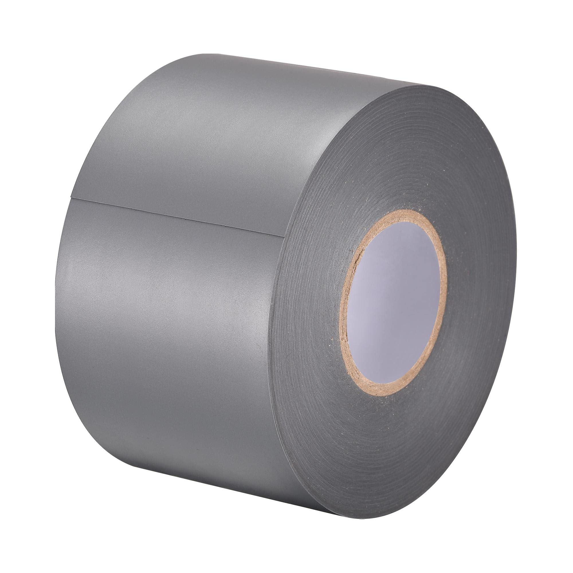 sourcing map Insulating Tape 70mm Width 26M Long 0.26mm Thick PVC Electrical Tape Grey