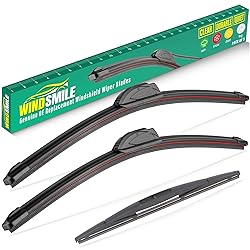 16" 16" 12" Windshield Wiper Blades Replacement for