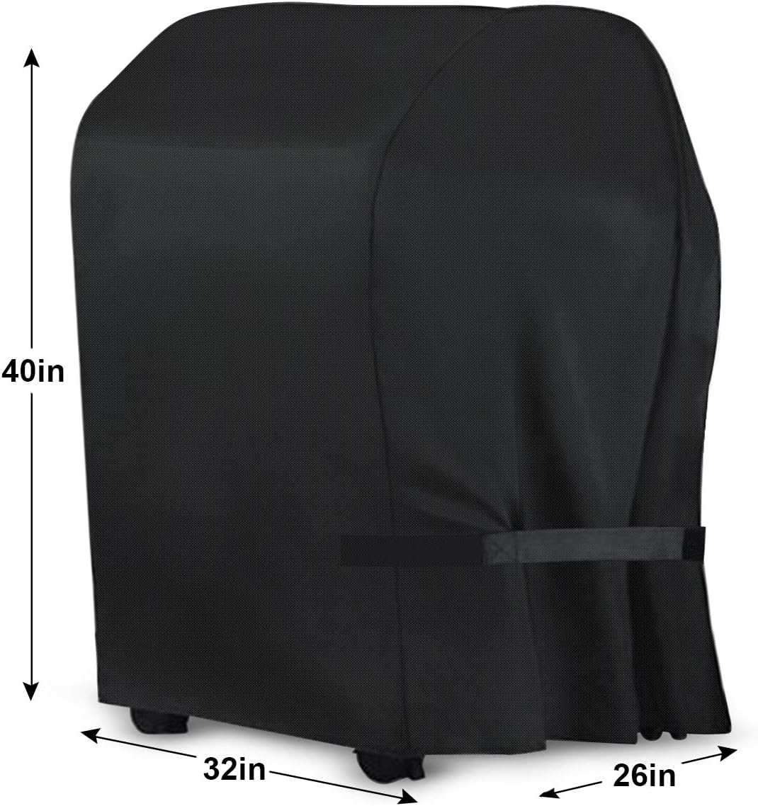 IWNTWY Grill Cover, 32-inch 300D Oxford Heavy Duty Waterproof BBQ Gas Cover with Adjustable Nylon Straps - Image 3