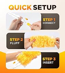 Heavy Duty Duster Refills for Swiffer Duster, 12