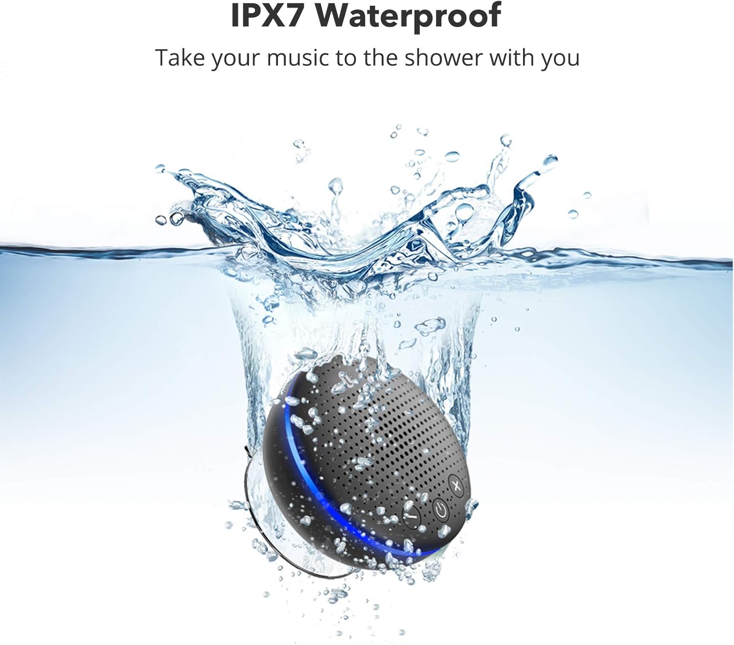 taotronics bluetooth shower speaker