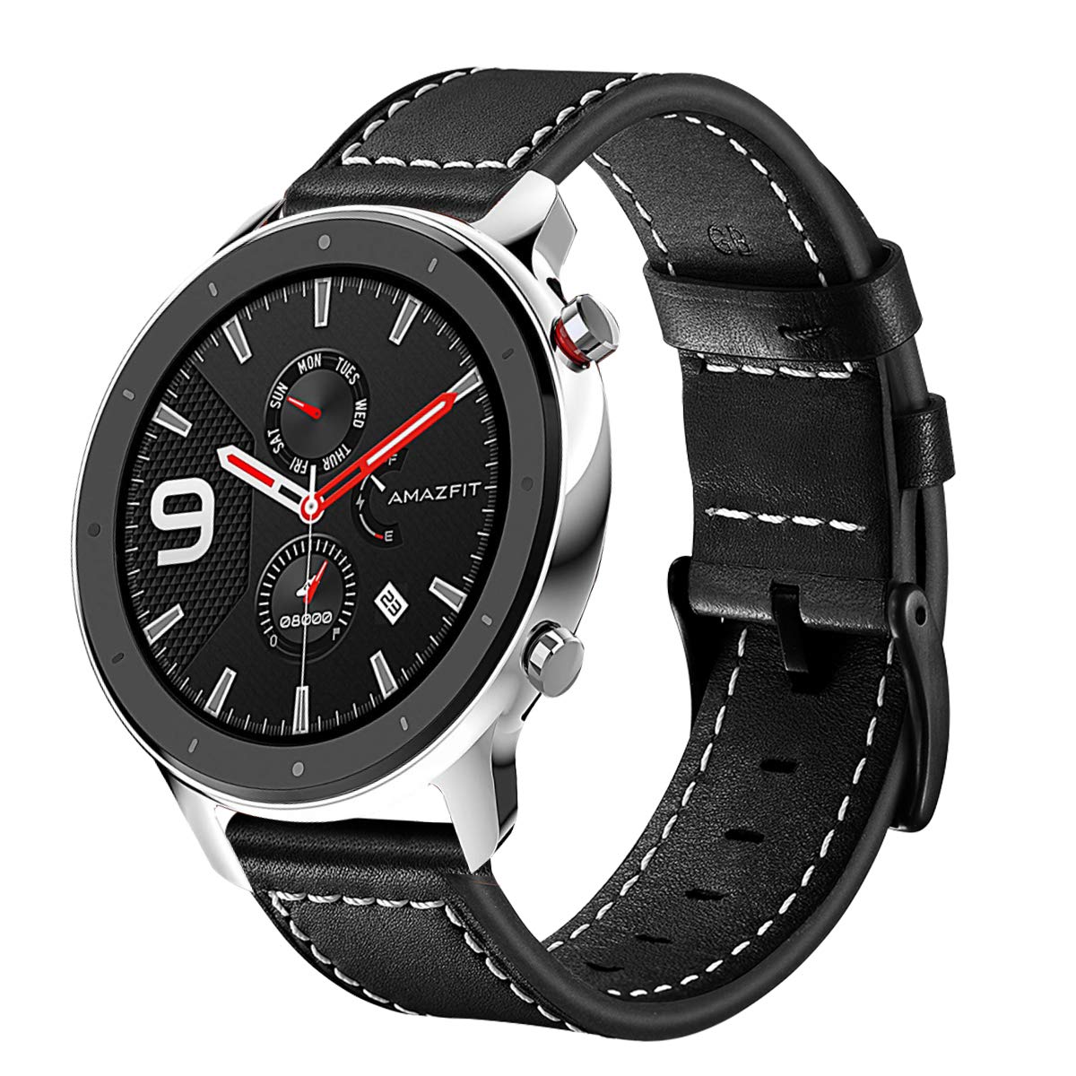 Correa de Cuero de Repuesto para Reloj Inteligente Huami Amazfit ...