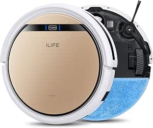 ILIFE V5s Pro, robot aspirador y fregona 2 en 1, aspirador robótico delgado  y automático de carga automática, horario diario, ideal para pelo de  mascotas, piso duro y alfombra de pelo bajo. : Industrial y Científico -  Amazon.com