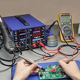 YIHUA 853D 3 in 1 SMD Hot Air Soldering Station UK Plug 0-15V 35V view 9