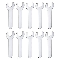 HARFINGTON 10pcs Small Wrench 12x70x2mm Metric