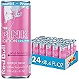 Red Bull Pink Edition Sugar Free Energy Drink, Wild Berries, 8.4 fl. oz., Case of 24 cans, with 80mg Caffeine, Taurine & B Vitamins