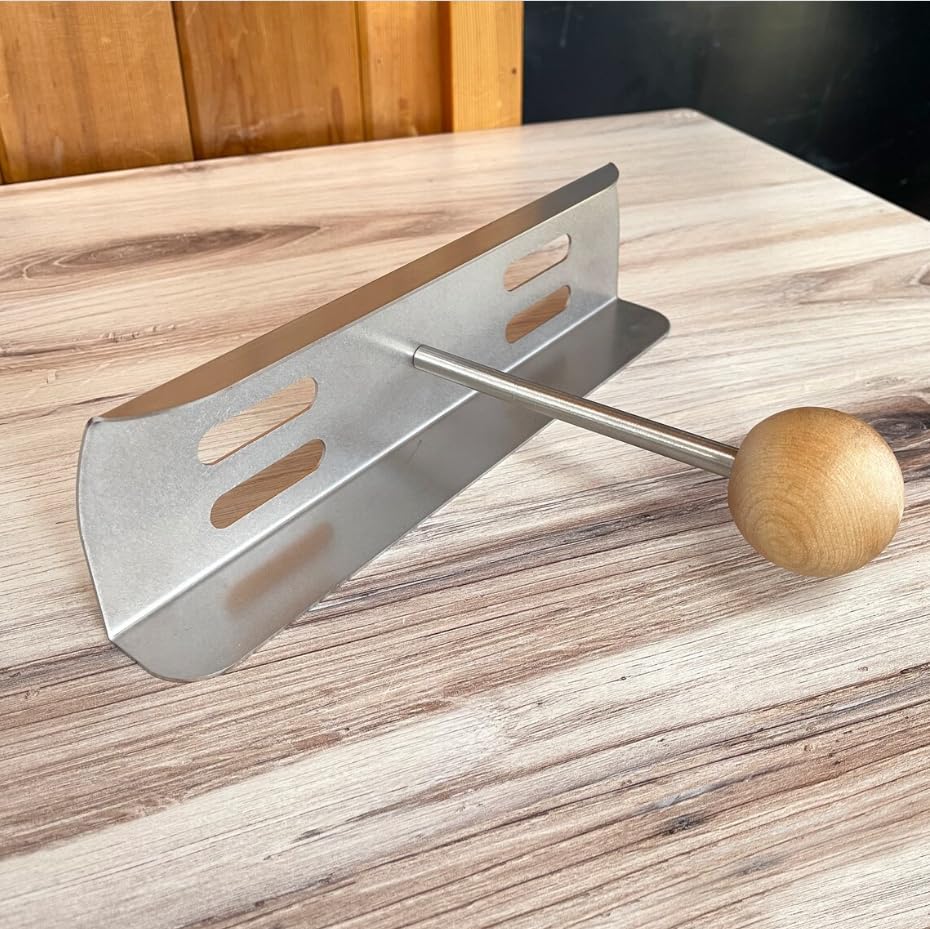 Raw Rutes - Pizza Oven Door - Fits Gozney Pizza Oven - Stainless Steel Pizza Gift - Made in USA, Standard