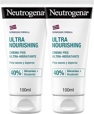 Fórmula Noruega Crema Pies Ultra Hidratante, 100 ml, 2 uds