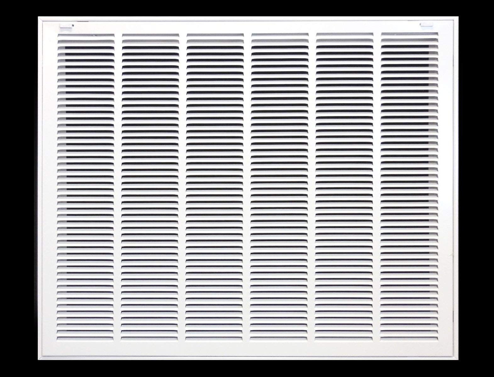 Photo 1 of HVAC Premium 32 x 26 Duct Opening Steel Return Air Filter Grille, for 1-inch Filter, Removable Door, Flat Stamped HVAC Vent Cover Grille, Outer Dimensions 34.5 x 28.5
