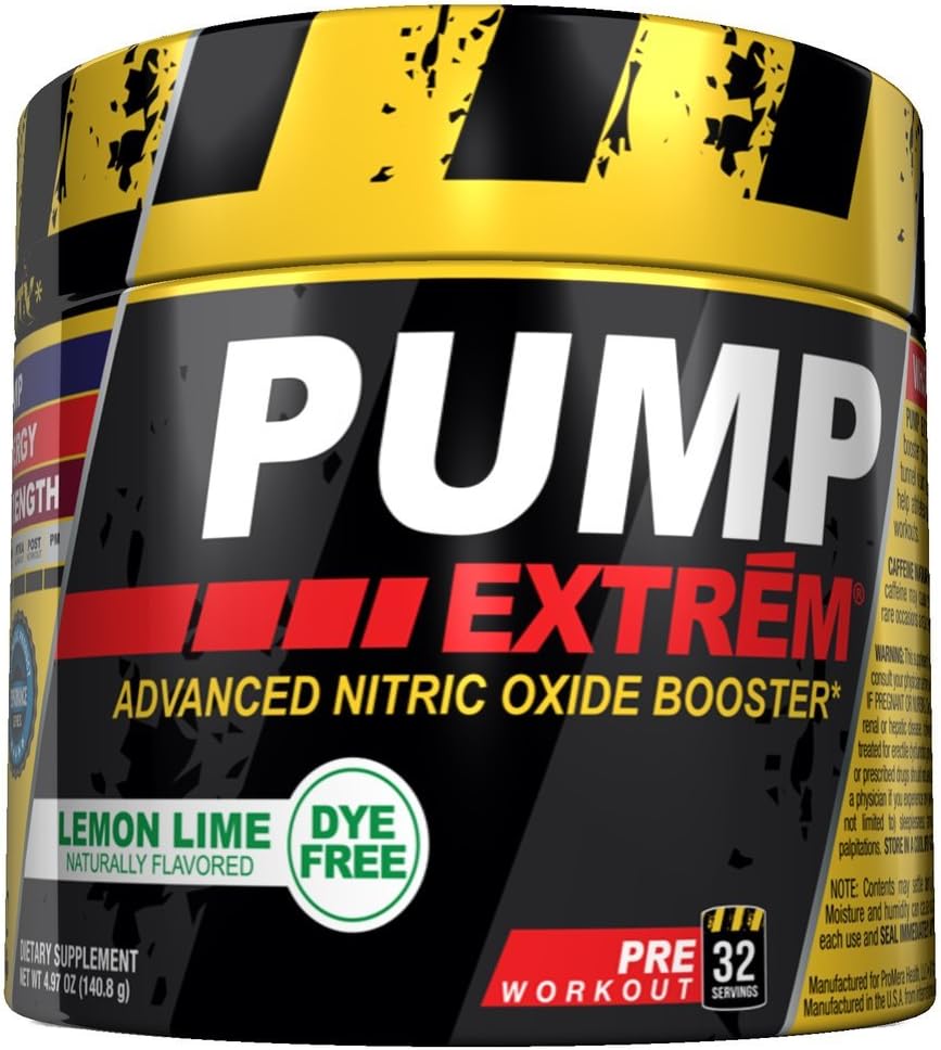Promera Pump Extrem Lemon Lime 32 Serving,4.97 Ounce