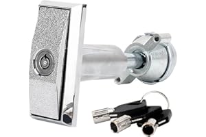 Vleant Universal Vending Machine Lock with 3 Keys Buy Vending Machine Lock Long and Short Models Versatile Replacement Security Solution-(Long)