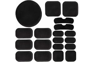 PAXLAMB Universal Airsoft Helmet Pads 19pcs/Set Tactical Helmet Replacement Foam Motorcycle Padding Kits Bicycle Bike Accessories Mats for Fast Mich CS ACH FMA USMC PASGT
