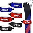 6 Pieces Ski Straps Adjustable Ski Wraps Ties Fastener Tape for Families Christmas Holiday Winter