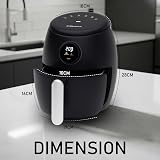 Belaco Air Fryer 2L Digital Display BEL-AF-02 60 Min Timer 80-200C view 6