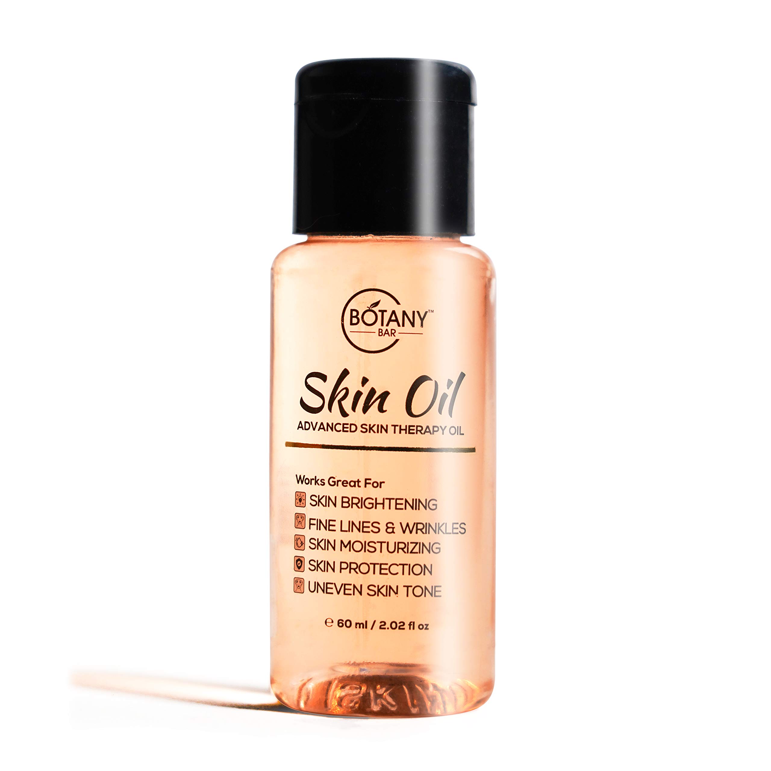 Botany Bar Body & Face Oil For Glowing Skin, Face Serum For Men & Women Moisturizing, Fine Lines & Wrinkles, Ageing Skin, Brightening & Skin Protection, Skin Hydration 60ml (Beginner Friendly Vitamin C A E Formula)