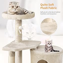 BestPet Cat Tree 36 inch Tall Scratching Toy