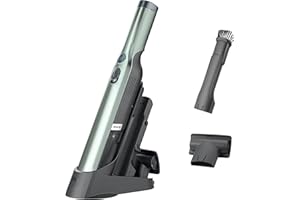 Shark WANDVAC Handheld Vacuum, Lightweight at 1.4 Pounds with Powerful Suction, Charging Dock, Single Touch Empty and Detacha