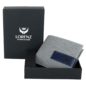 Lorenz Casual Grey Wallet for Men|Wallet for Boys WL-17