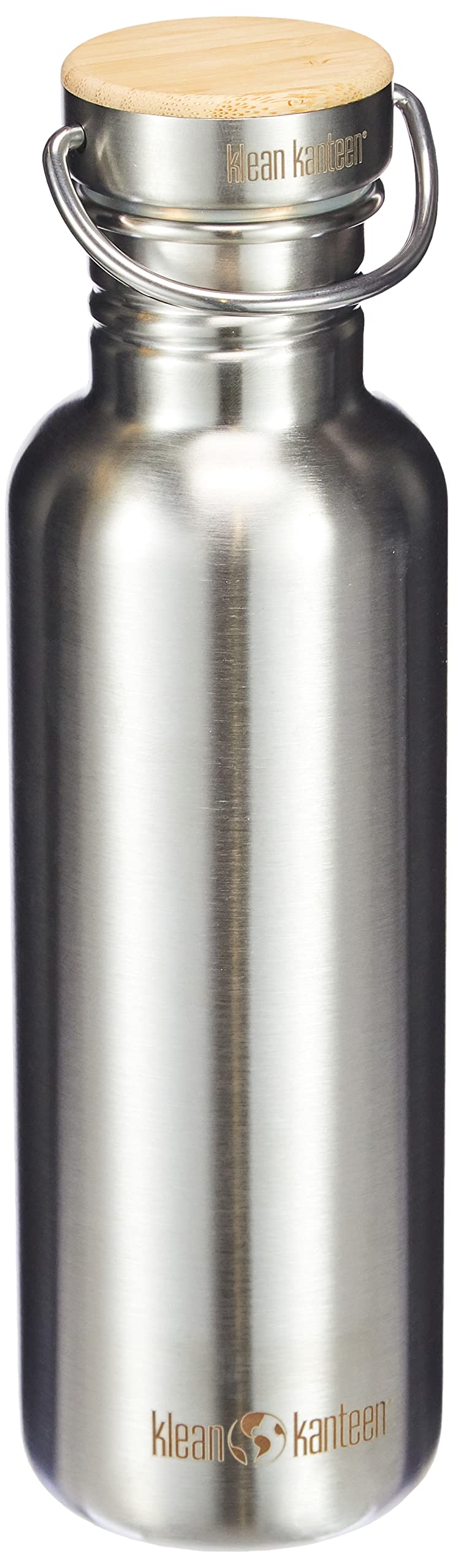 Klean Kanteen Unisex Outdoor Water Bottle, Silver (Silver Matt), 800 ml