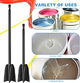 Zocipro 6Pcs Drill Mixer Attachments 1/4 Inch Epoxy Stirrer Paddles view 5