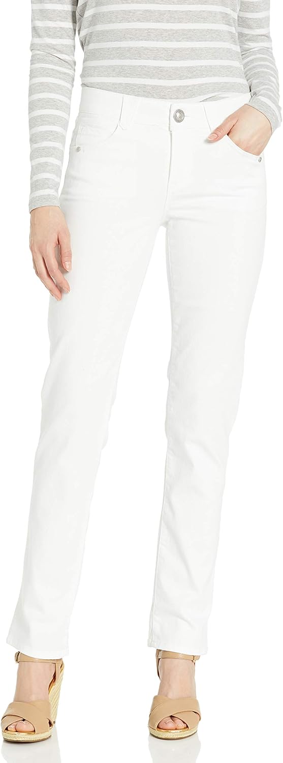 Democracy Women's Ab Solution Straight Leg Jean at  Women's Jeans store