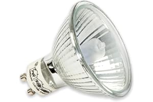 CAROLINACUSTOMCAGES Halogen 75w GU10 Reptile Basking Heat Lamp