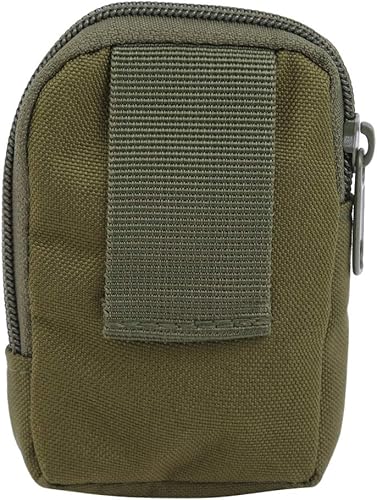 Amazon Moonring ウエスト ポーチ ベルト通し 財布 スマホ収納 ミニ メンズ レディース ボディ ケース 多機能 便利 グリーン 財布